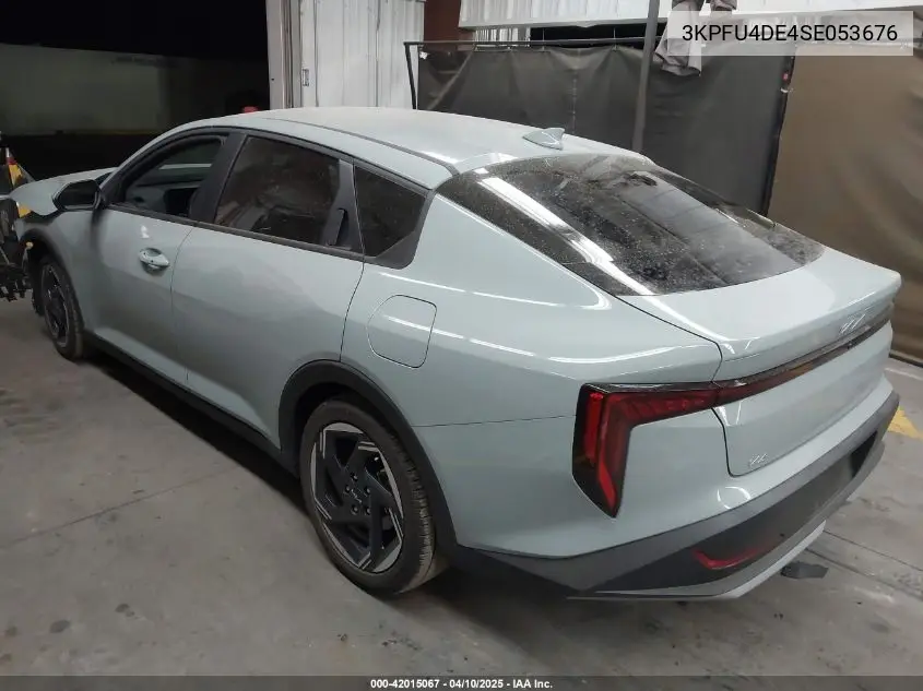 2025 Kia K4 Ex VIN: 3KPFU4DE4SE053676 Lot: 42015067