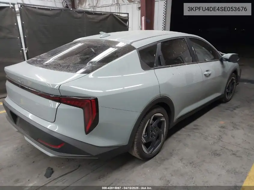 2025 Kia K4 Ex VIN: 3KPFU4DE4SE053676 Lot: 42015067