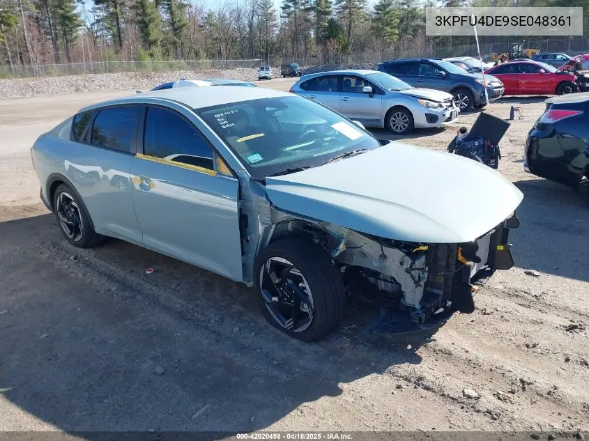 2025 Kia K4 Ex VIN: 3KPFU4DE9SE048361 Lot: 42020458