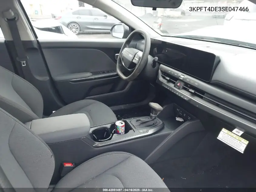 2025 Kia K4 Lxs VIN: 3KPFT4DE3SE047466 Lot: 42051497