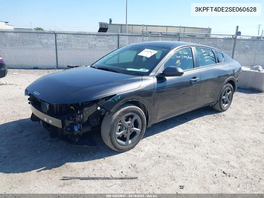 2025 Kia K4 Lxs VIN: 3KPFT4DE2SE060628 Lot: 42053647