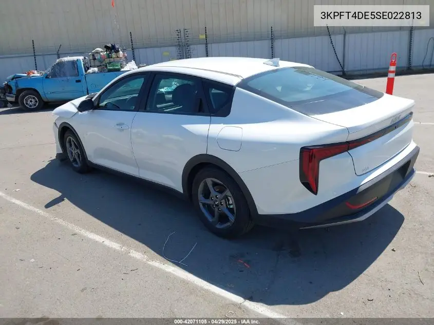 2025 Kia K4 Lxs VIN: 3KPFT4DE5SE022813 Lot: 42071105