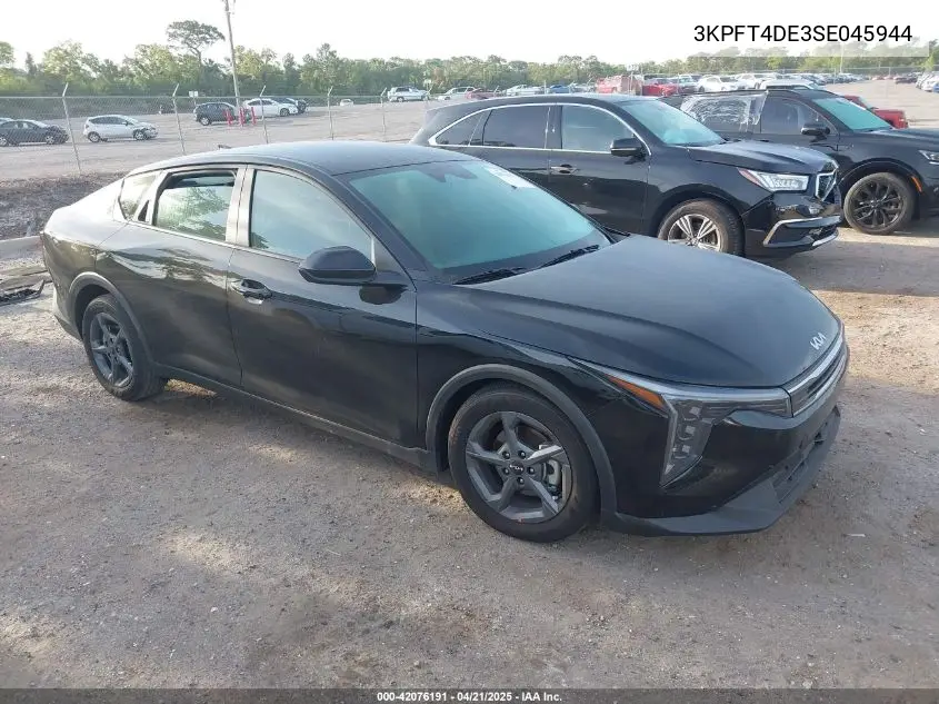 2025 Kia K4 Lxs VIN: 3KPFT4DE3SE045944 Lot: 42076191
