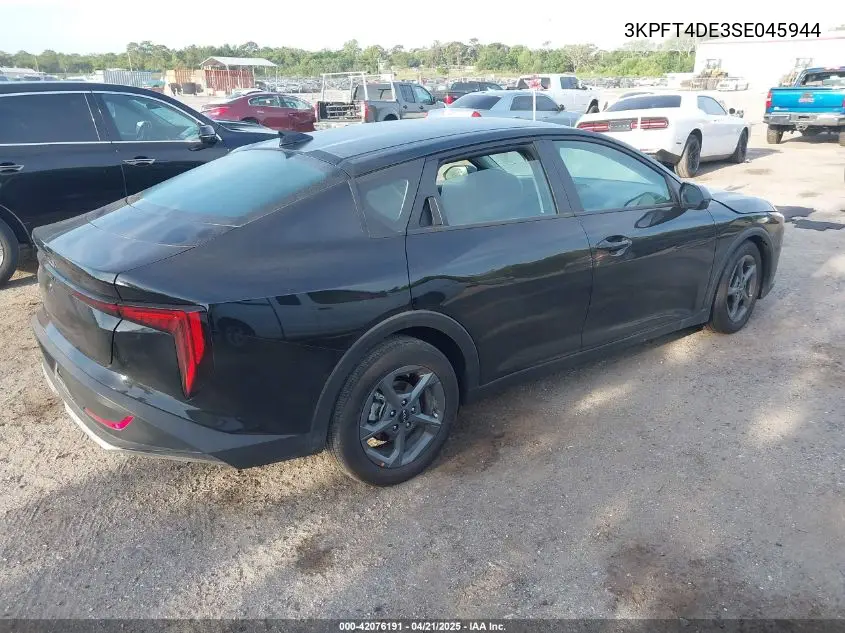 2025 Kia K4 Lxs VIN: 3KPFT4DE3SE045944 Lot: 42076191