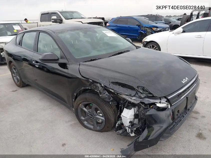 2025 Kia K4 Lxs VIN: 3KPFT4DE0SE028440 Lot: 42096941