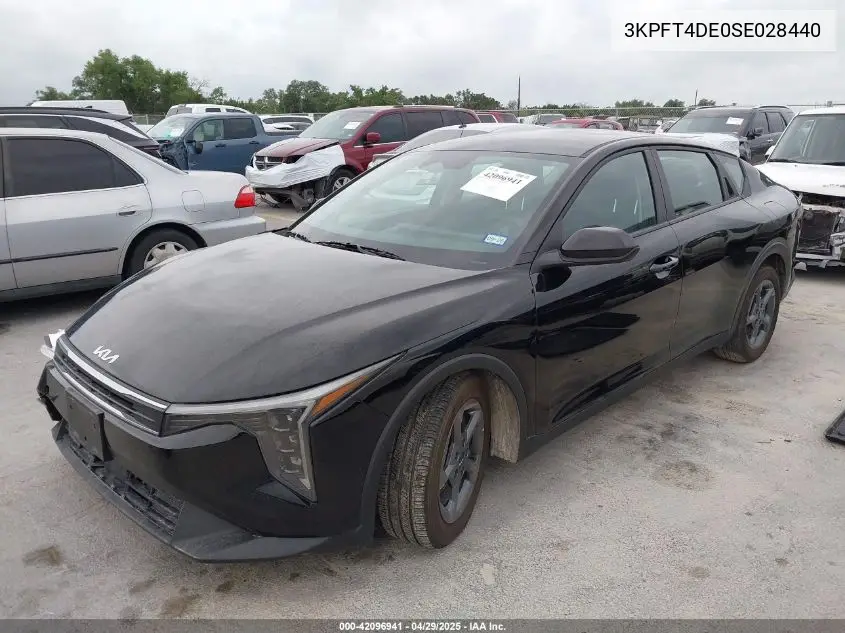 2025 Kia K4 Lxs VIN: 3KPFT4DE0SE028440 Lot: 42096941