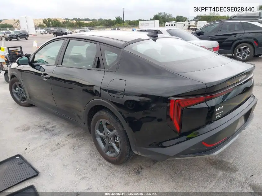 2025 Kia K4 Lxs VIN: 3KPFT4DE0SE028440 Lot: 42096941