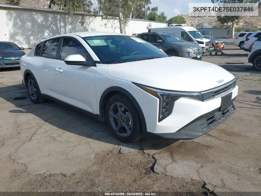 2025 Kia K4 Lxs VIN: 3KPFT4DE7SE037846 Lot: 42104368