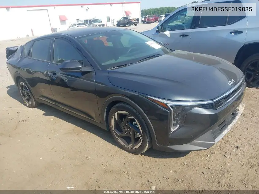 2025 Kia K4 Ex VIN: 3KPFU4DE5SE019035 Lot: 42150798