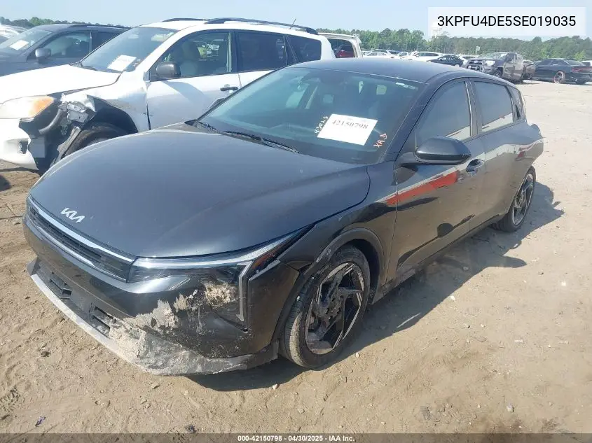 2025 Kia K4 Ex VIN: 3KPFU4DE5SE019035 Lot: 42150798