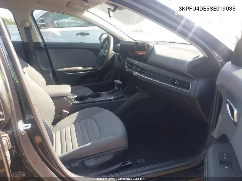2025 Kia K4 Ex VIN: 3KPFU4DE5SE019035 Lot: 42150798