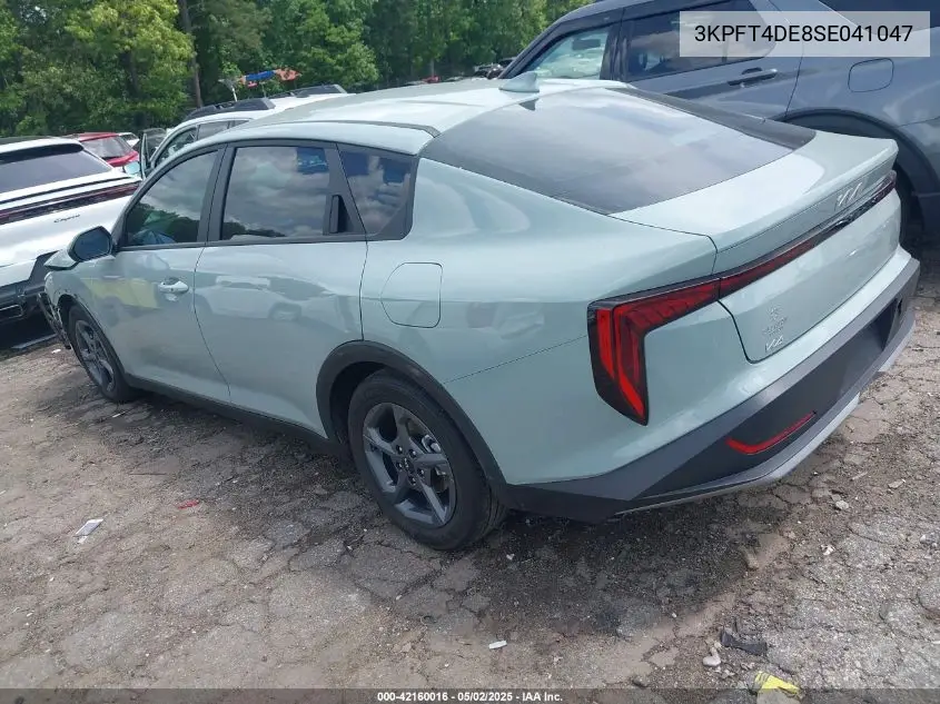 2025 Kia K4 Lxs VIN: 3KPFT4DE8SE041047 Lot: 42160016