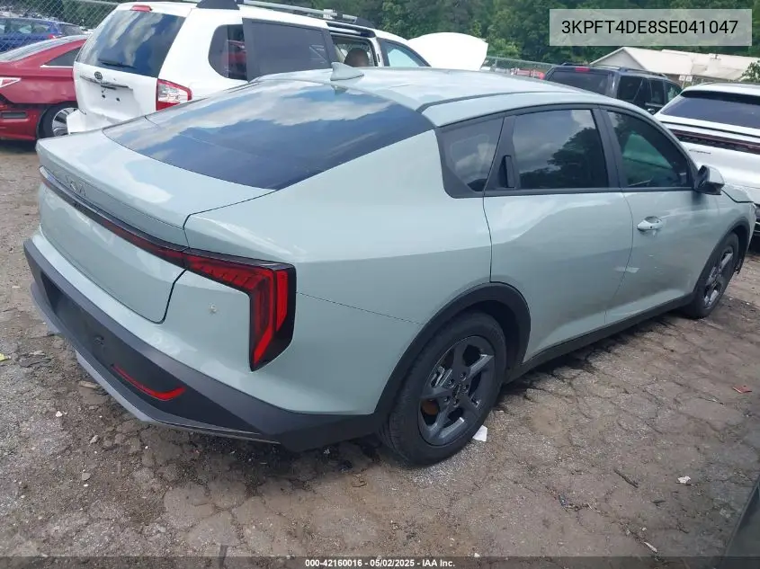 2025 Kia K4 Lxs VIN: 3KPFT4DE8SE041047 Lot: 42160016