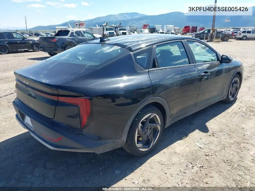 2025 Kia K4 Ex VIN: 3KPFU4DE5SE005426 Lot: 42164913