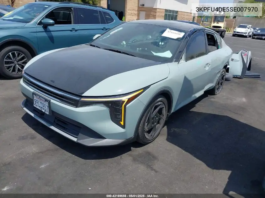 2025 Kia K4 Ex VIN: 3KPFU4DE5SE007970 Lot: 42169556