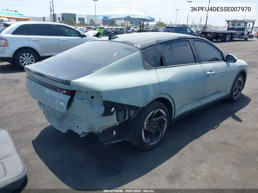 2025 Kia K4 Ex VIN: 3KPFU4DE5SE007970 Lot: 42169556