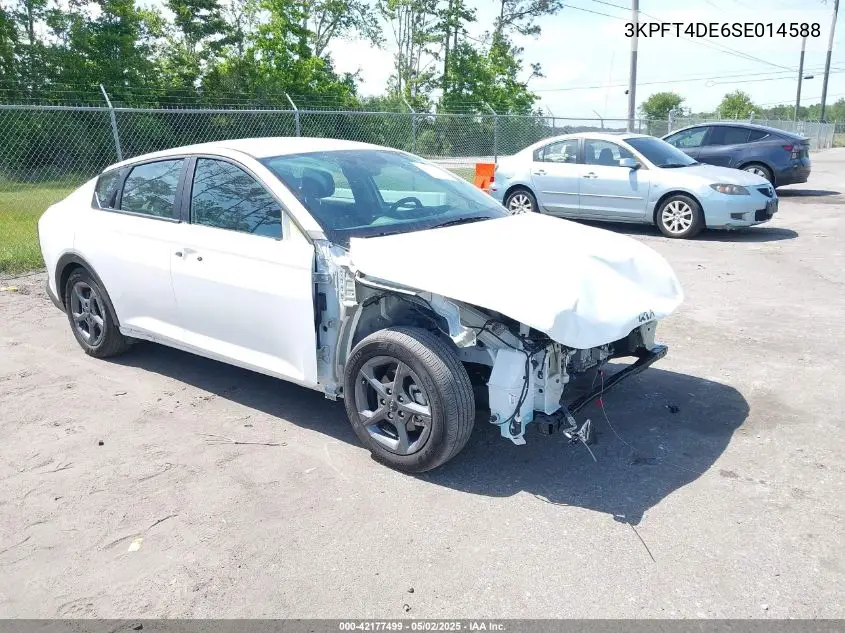 2025 Kia K4 Lxs VIN: 3KPFT4DE6SE014588 Lot: 42177499