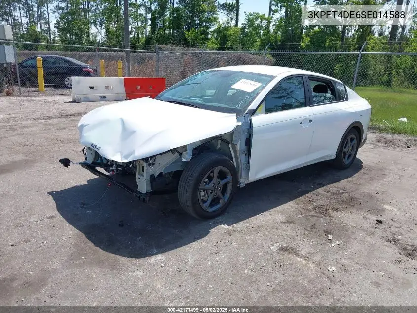 2025 Kia K4 Lxs VIN: 3KPFT4DE6SE014588 Lot: 42177499