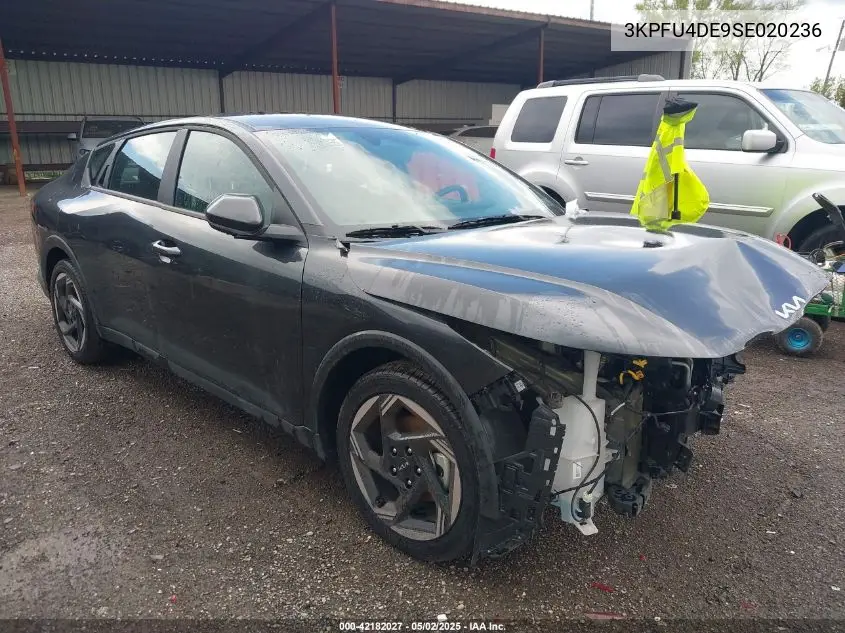 2025 Kia K4 Ex VIN: 3KPFU4DE9SE020236 Lot: 42182027