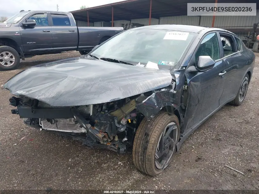 2025 Kia K4 Ex VIN: 3KPFU4DE9SE020236 Lot: 42182027