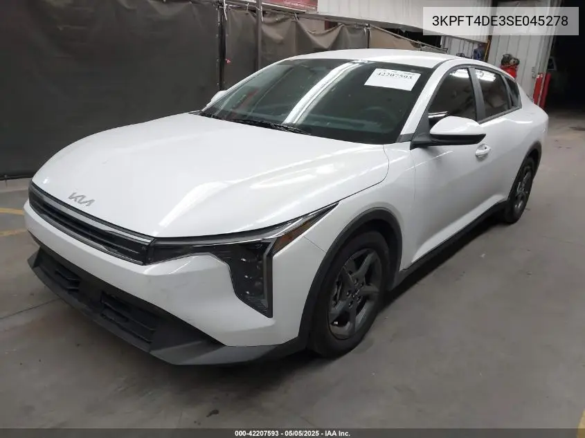 2025 Kia K4 Lxs VIN: 3KPFT4DE3SE045278 Lot: 42207593