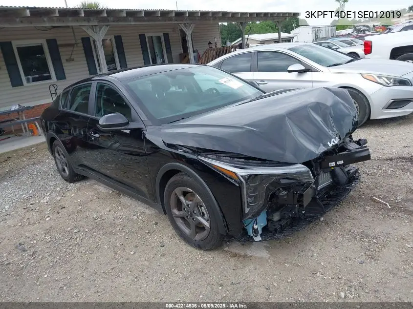 2025 Kia K4 Lxs VIN: 3KPFT4DE1SE012019 Lot: 42214536