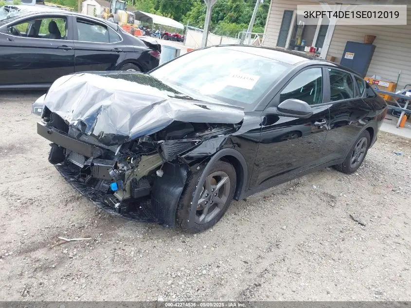 2025 Kia K4 Lxs VIN: 3KPFT4DE1SE012019 Lot: 42214536