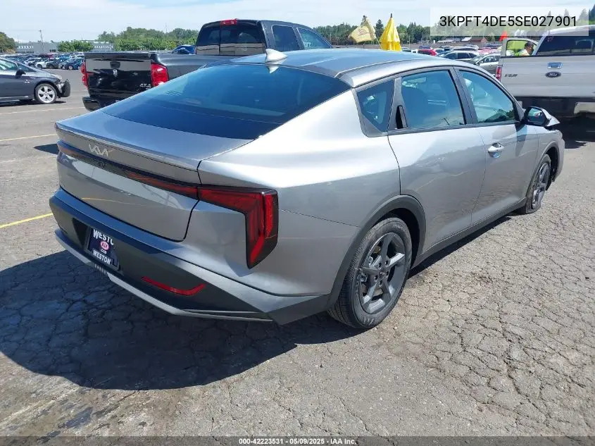 2025 Kia K4 Lxs VIN: 3KPFT4DE5SE027901 Lot: 42223531