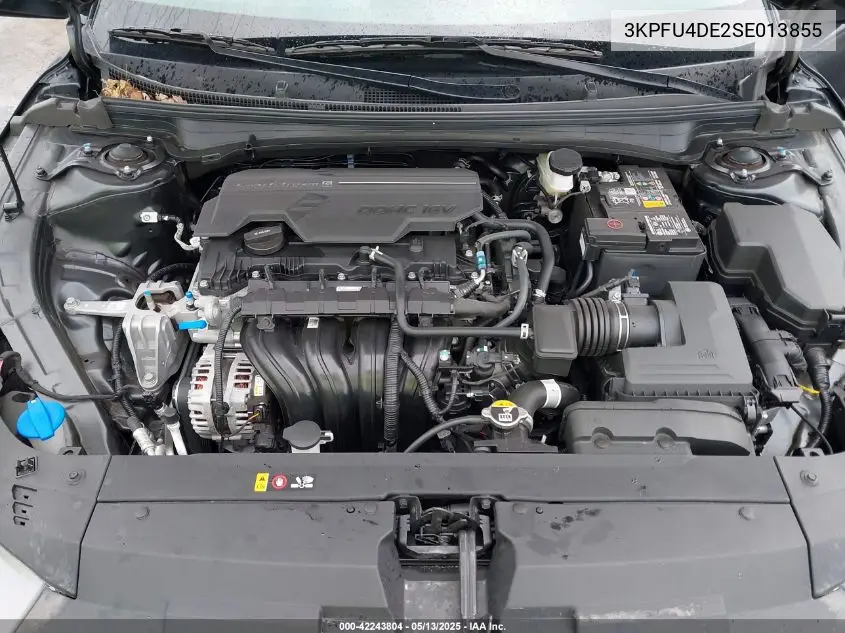 2025 Kia K4 Ex VIN: 3KPFU4DE2SE013855 Lot: 42243804