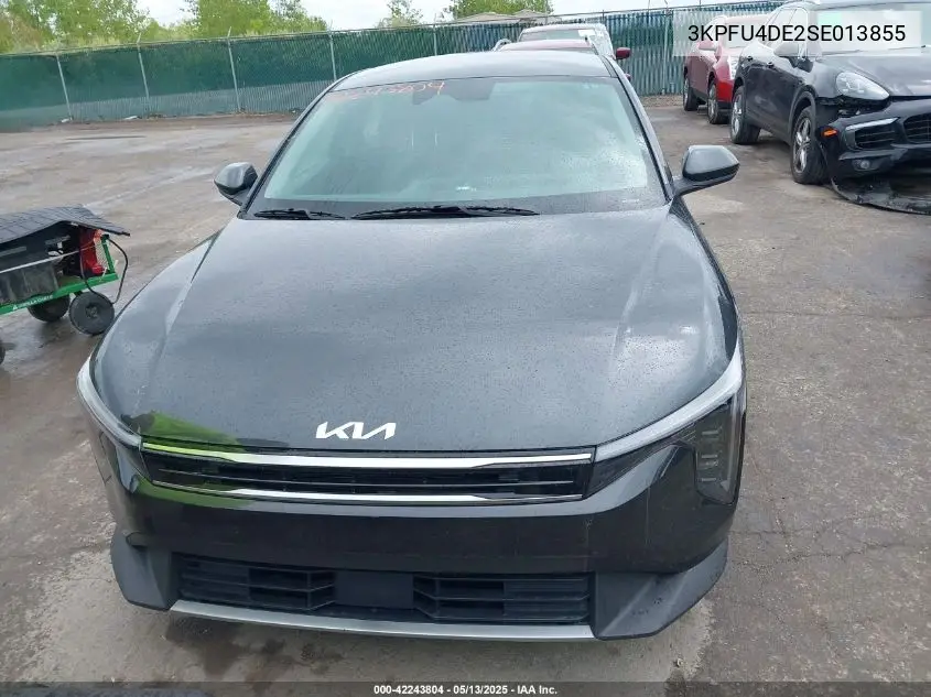 2025 Kia K4 Ex VIN: 3KPFU4DE2SE013855 Lot: 42243804