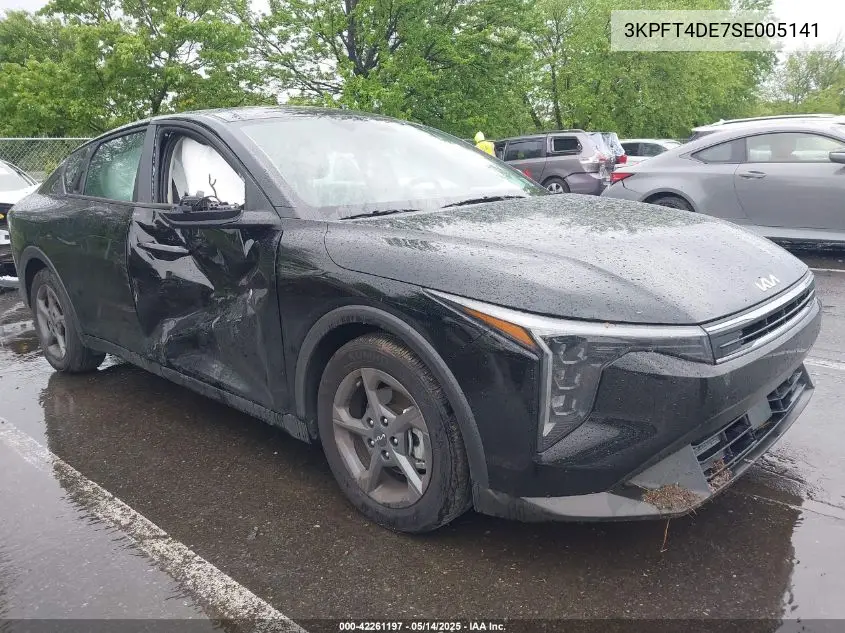 2025 Kia K4 Lxs VIN: 3KPFT4DE7SE005141 Lot: 42261197