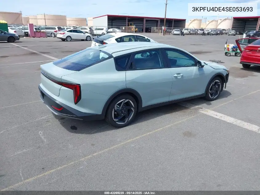 2025 Kia K4 Ex VIN: 3KPFU4DE4SE053693 Lot: 42269235