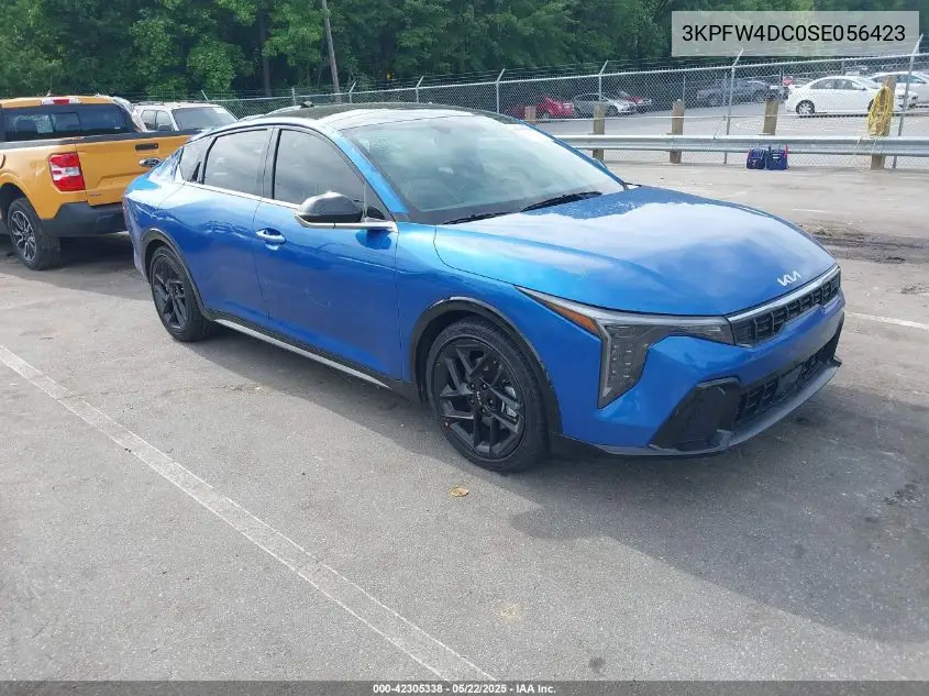 2025 Kia K4 Gt-Line Turbo VIN: 3KPFW4DC0SE056423 Lot: 42305338