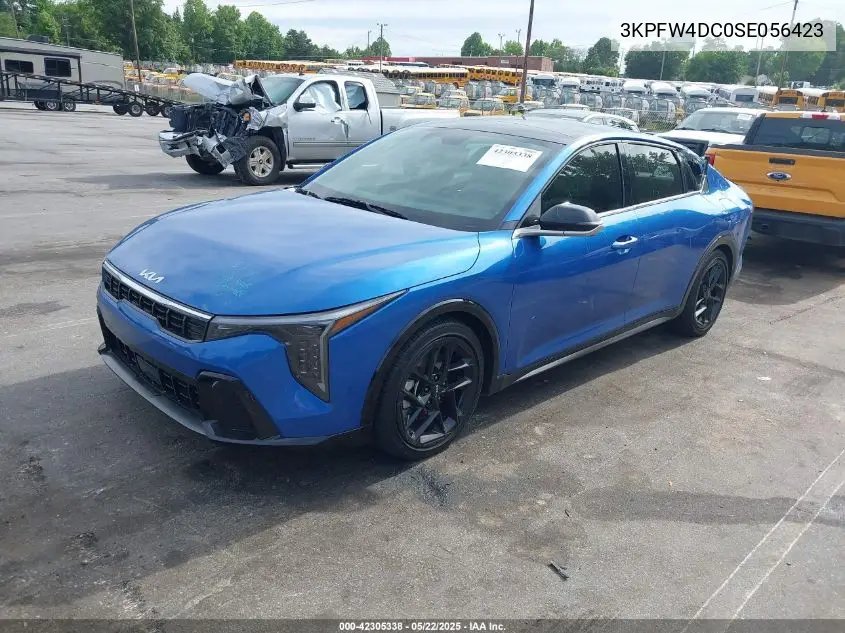 2025 Kia K4 Gt-Line Turbo VIN: 3KPFW4DC0SE056423 Lot: 42305338