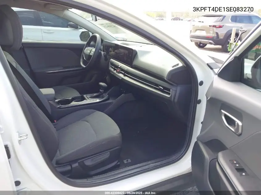2025 Kia K4 Lx VIN: 3KPFT4DE1SE083270 Lot: 42308423