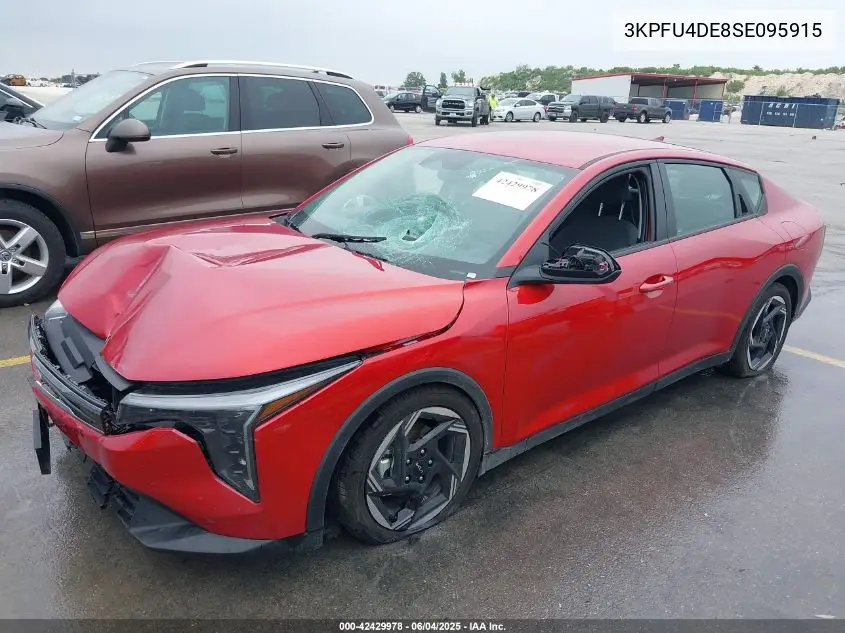 2025 Kia K4 Ex VIN: 3KPFU4DE8SE095915 Lot: 42429978