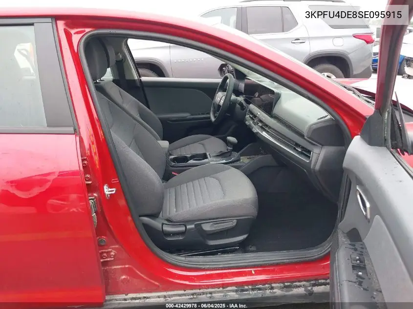 2025 Kia K4 Ex VIN: 3KPFU4DE8SE095915 Lot: 42429978