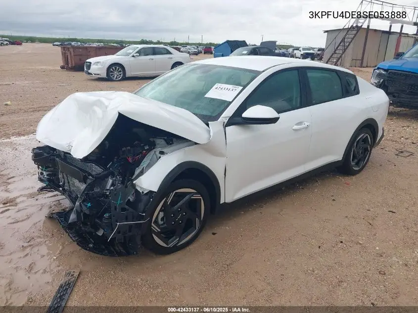 2025 Kia K4 Ex VIN: 3KPFU4DE8SE053888 Lot: 42433137