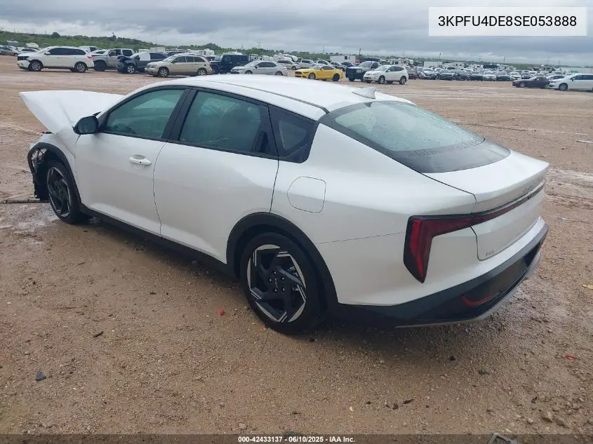 2025 Kia K4 Ex VIN: 3KPFU4DE8SE053888 Lot: 42433137