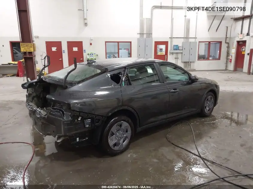 2025 Kia K4 Lx VIN: 3KPFT4DE1SE090798 Lot: 42438474