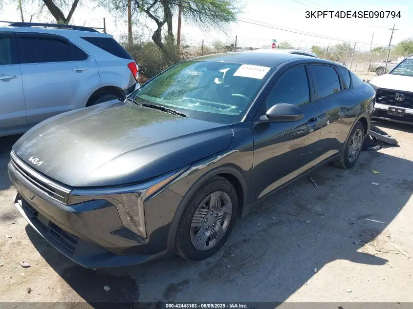 2025 Kia K4 Lx VIN: 3KPFT4DE4SE090794 Lot: 42443163