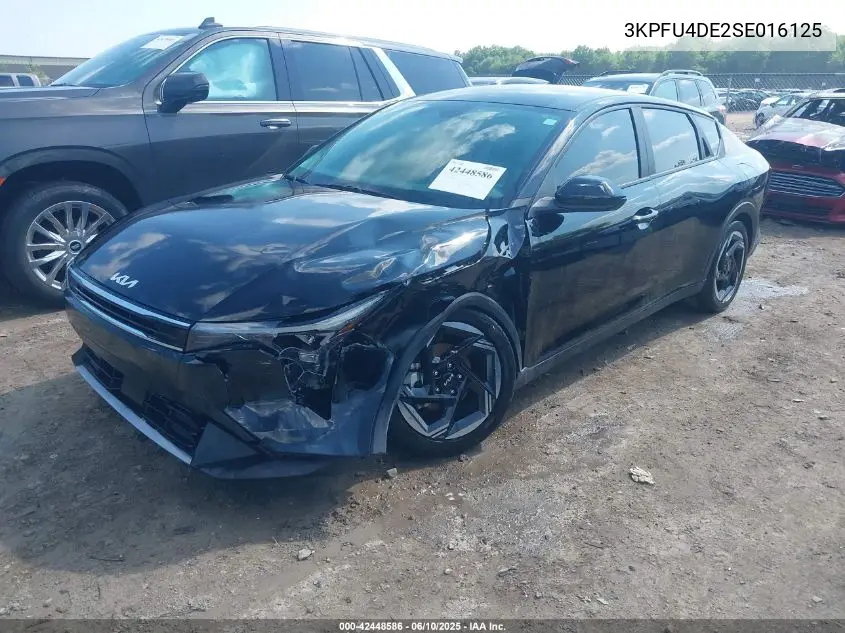 2025 Kia K4 Ex VIN: 3KPFU4DE2SE016125 Lot: 42448586
