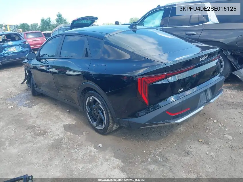 2025 Kia K4 Ex VIN: 3KPFU4DE2SE016125 Lot: 42448586