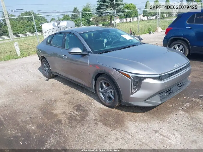 2025 Kia K4 Lxs VIN: 3KPFT4DE6SE079425 Lot: 42450135