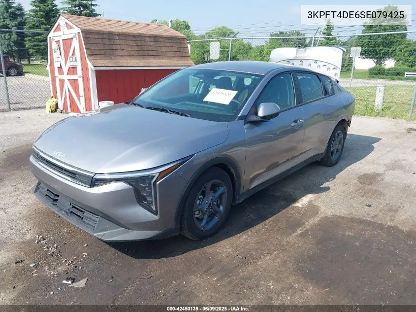 2025 Kia K4 Lxs VIN: 3KPFT4DE6SE079425 Lot: 42450135