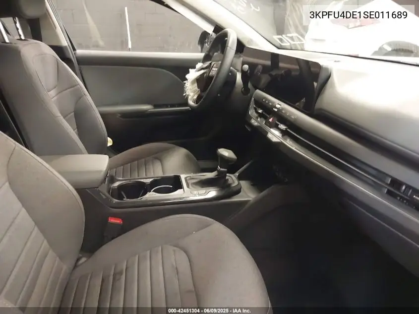 2025 Kia K4 Ex VIN: 3KPFU4DE1SE011689 Lot: 42451304