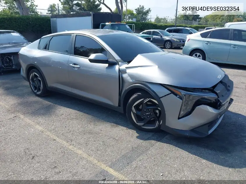 2025 Kia K4 Ex VIN: 3KPFU4DE9SE032354 Lot: 42454396