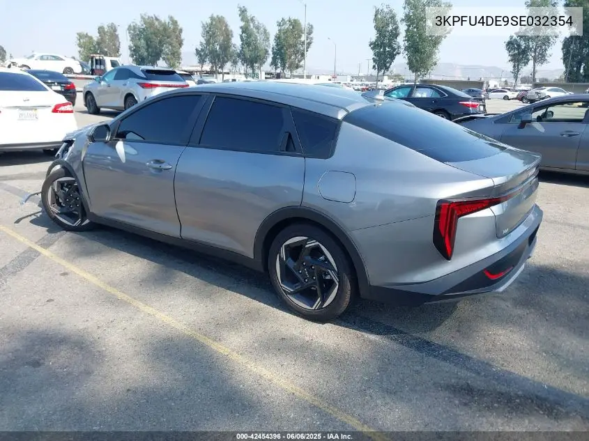 2025 Kia K4 Ex VIN: 3KPFU4DE9SE032354 Lot: 42454396