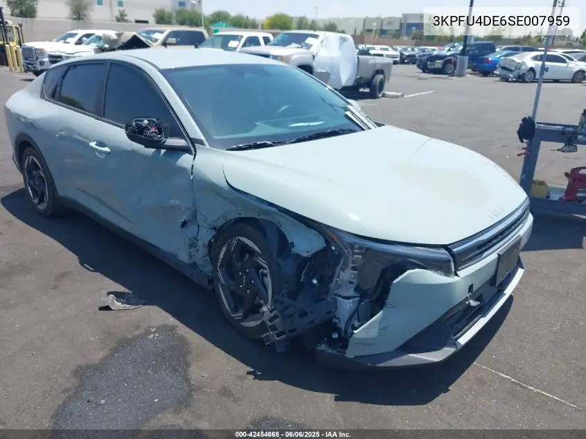 2025 Kia K4 Ex VIN: 3KPFU4DE6SE007959 Lot: 42454668