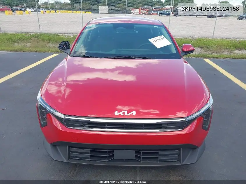 2025 Kia K4 Lxs VIN: 3KPFT4DE9SE024158 Lot: 42470010